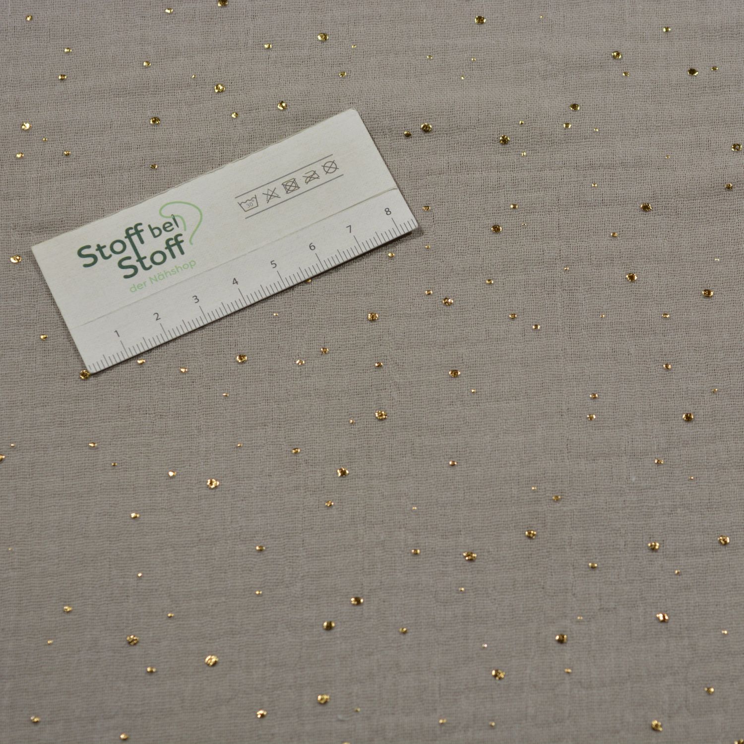 Musselin Goldsprenkel - SBS12573