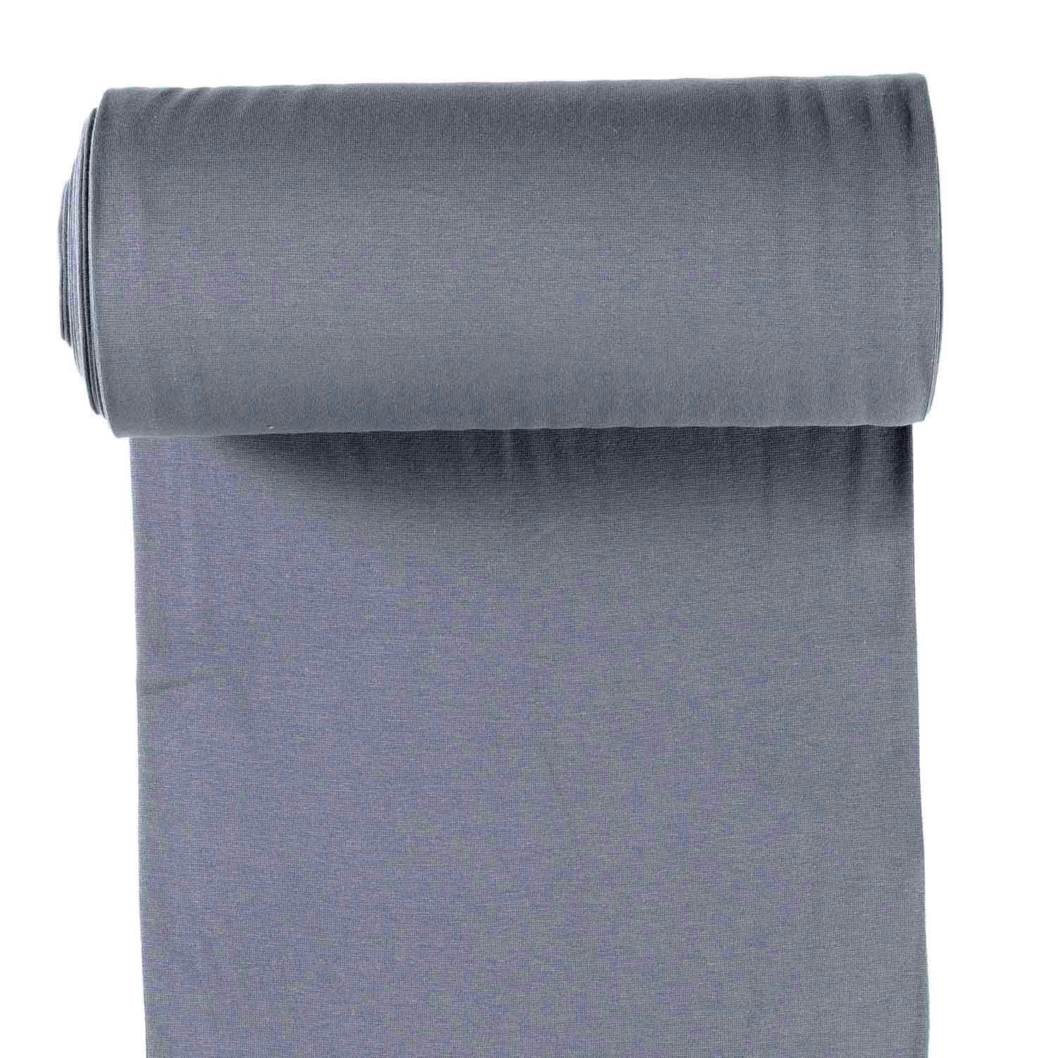Bündchen uni Stahlblau - 1105 Bündchen uni Stahlblau - 1105