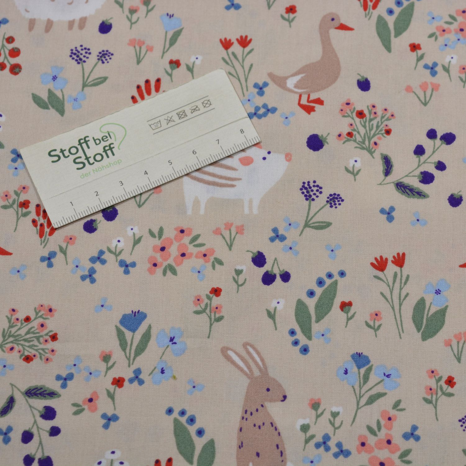 Baumwolle "Wiesenfreunde" - SBS12738