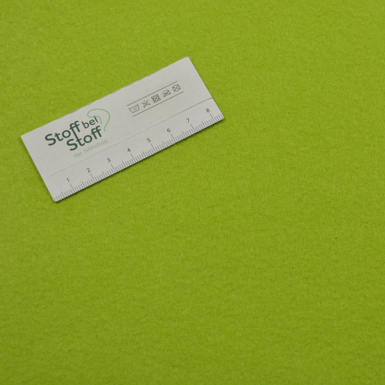 Filzstoff Limette– 1,5 mm stark, 5 m Rolle | 45 cm breit -  SBS12423