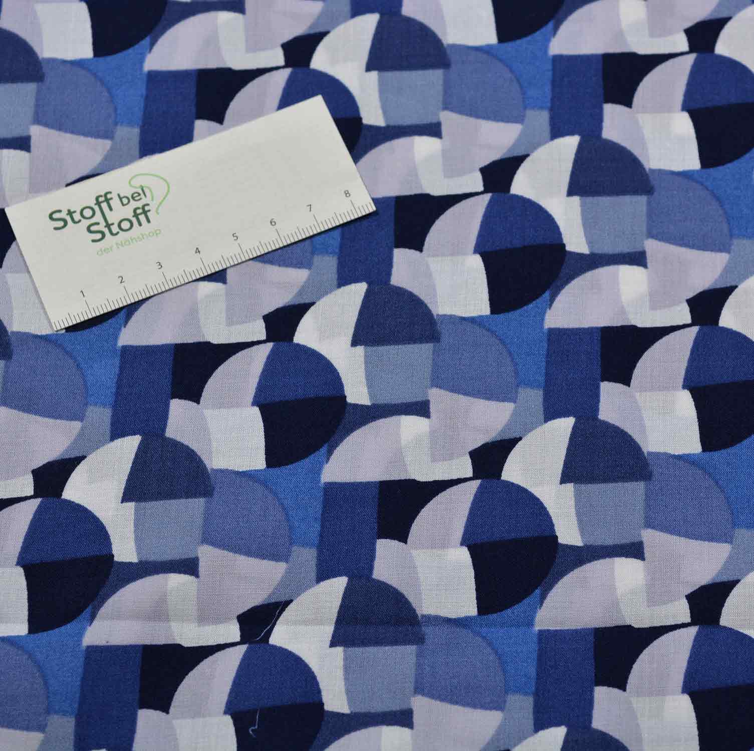Baumwoll-Rayon Voile "Rund" SBS11575