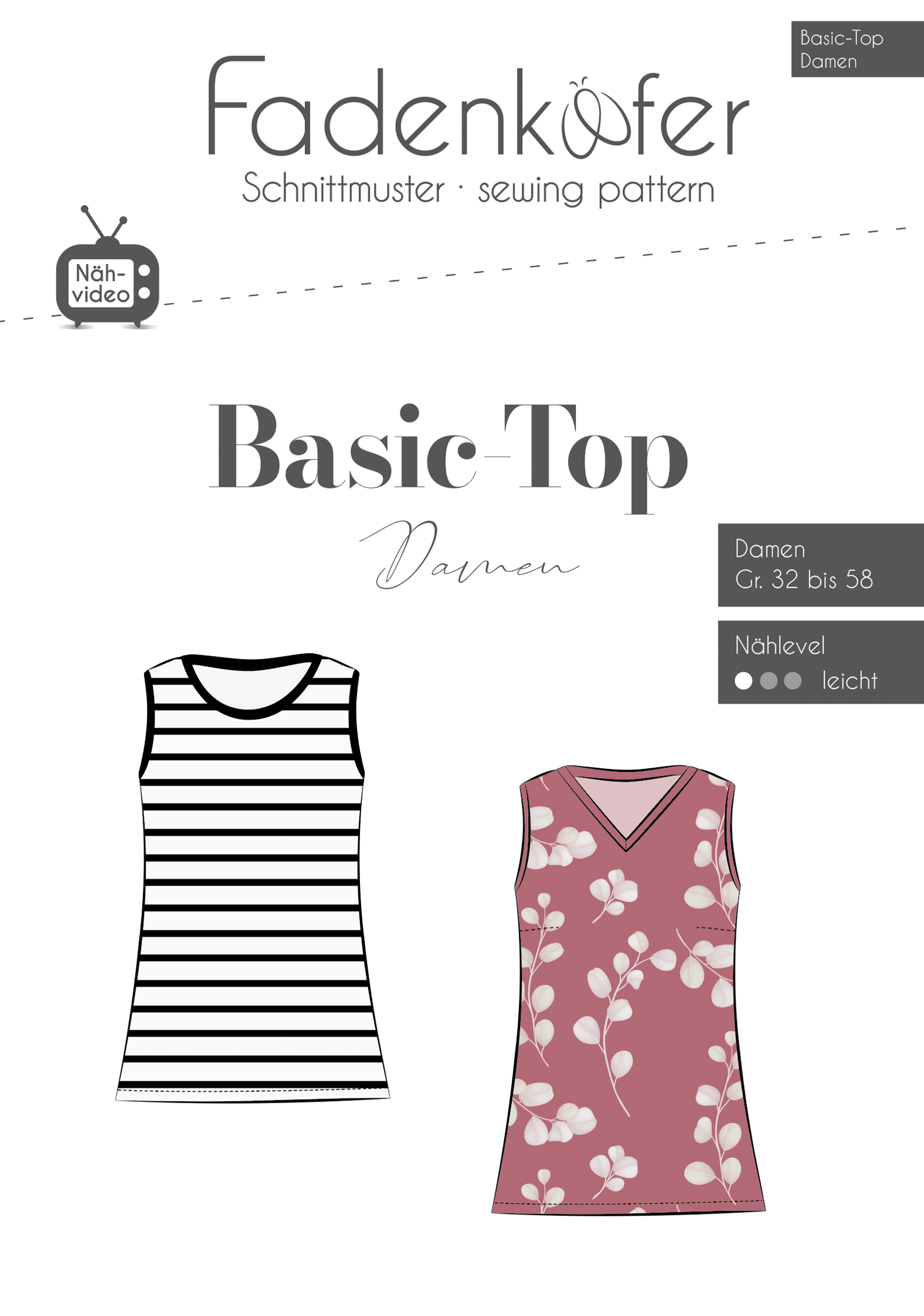 Basic-Top Damen Basic-Top Damen