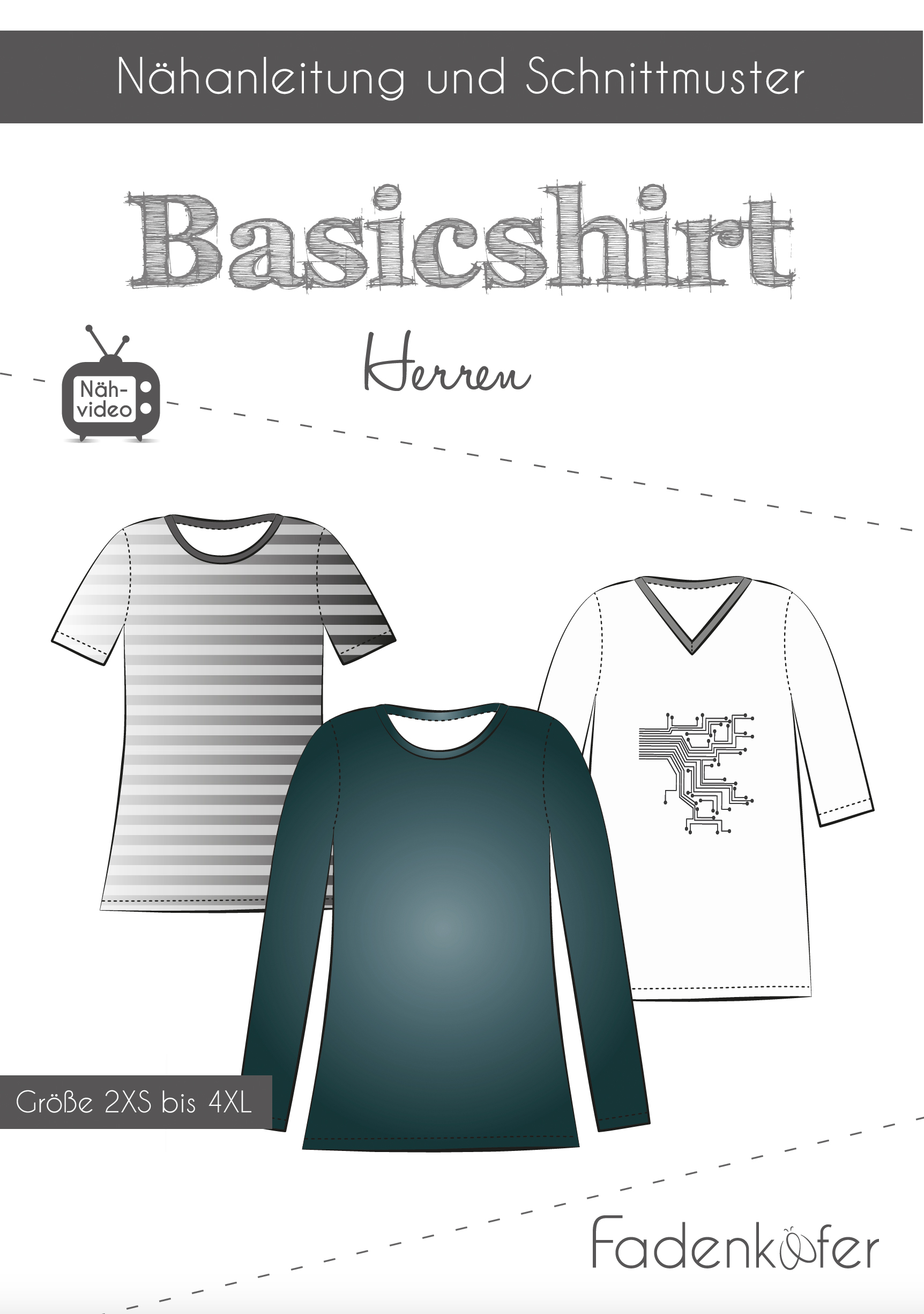 Basicshirt Herren