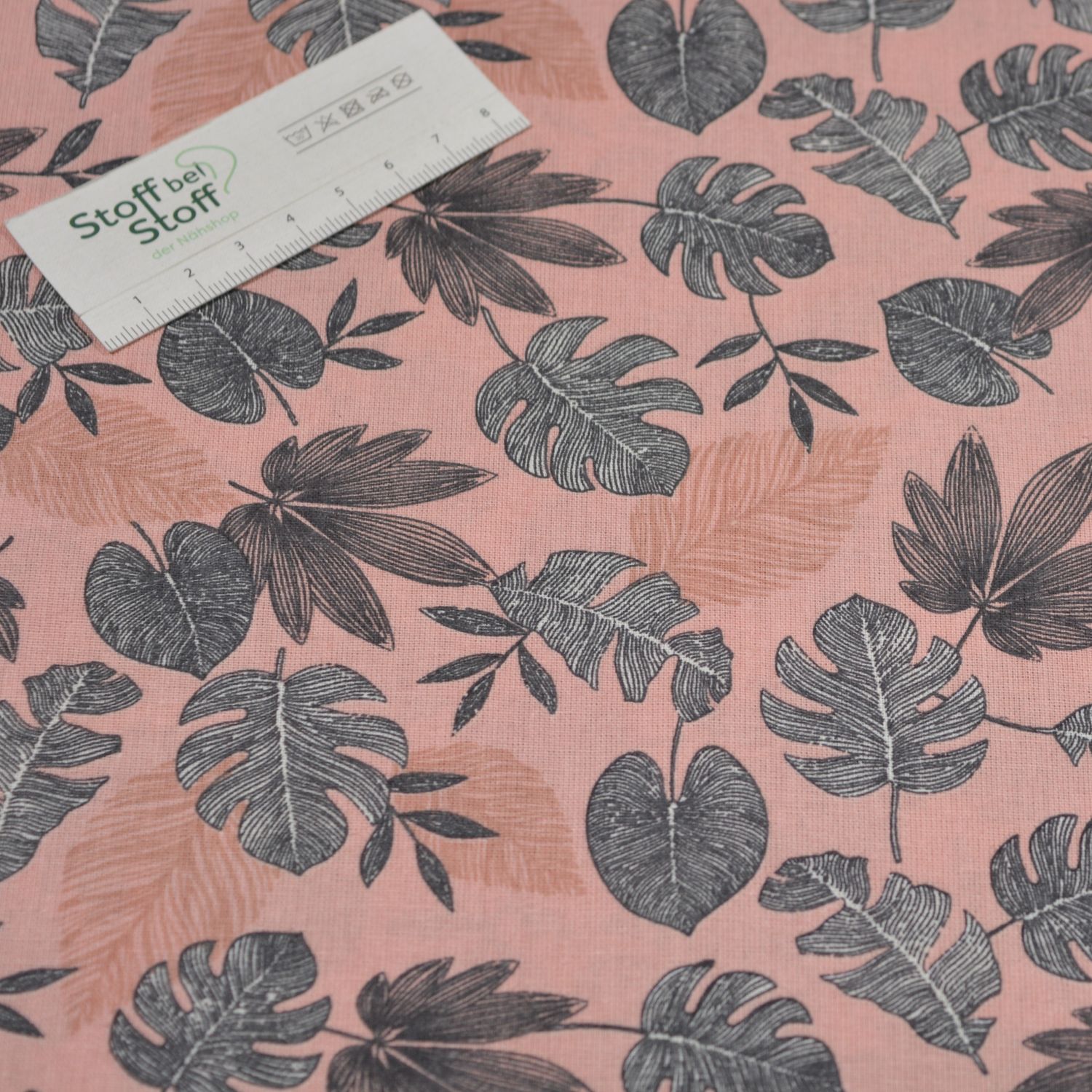 Baumwolle "Blätter" - SBS10417